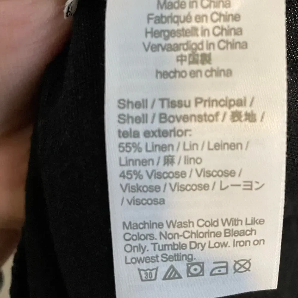 J Crew Linen Blend Pull On Shorts